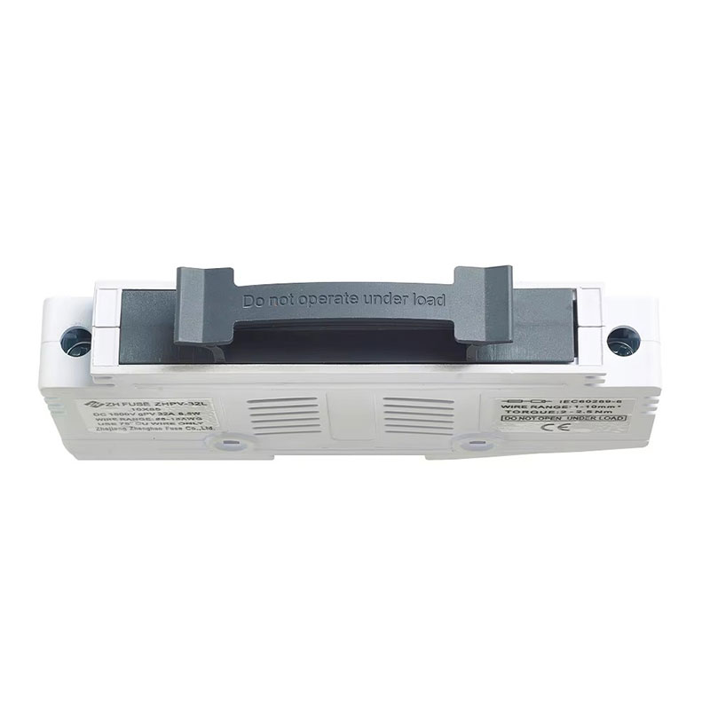 1500VDC 32A 10x85mm Eguzki PV Fusiblearen titularra