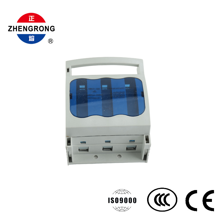 3 Polo Fusible Etengailu Deskonektorea 100A 690V