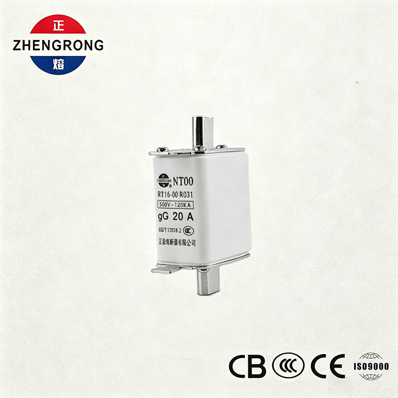 Hausteko gaitasun handiko NT00 20A fusiblea - 500V 120kA zeramika gG Fusible Link