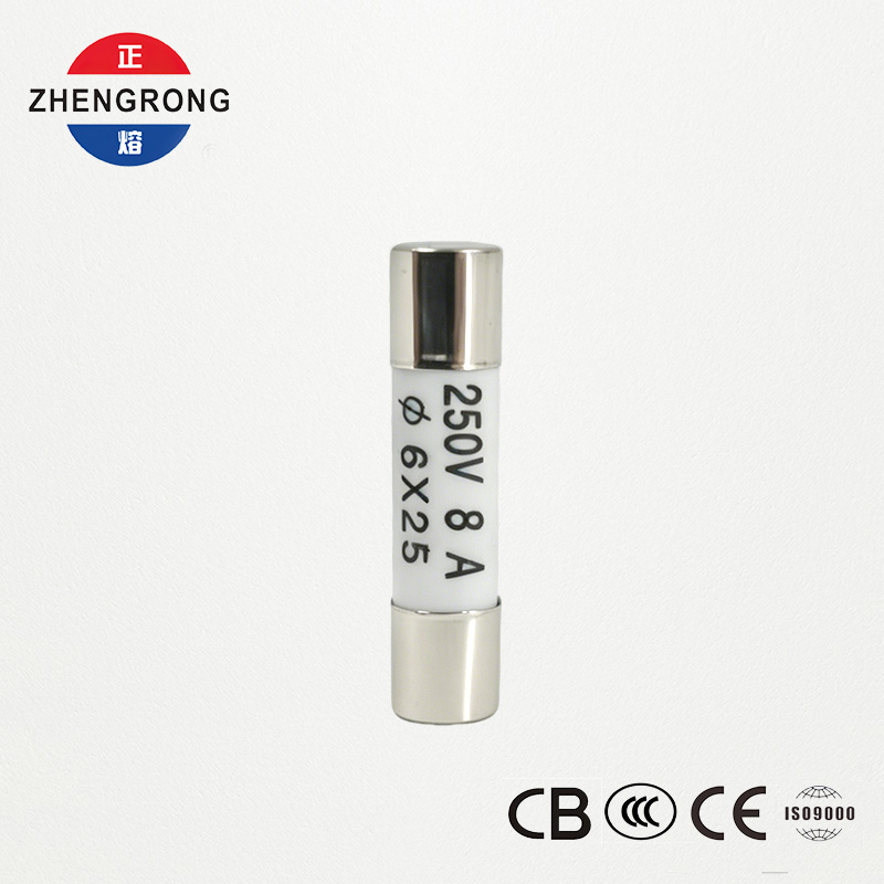 Errendimendu handiko 6 * 25 mm R057 8A Fusibleak erosle solteentzat
