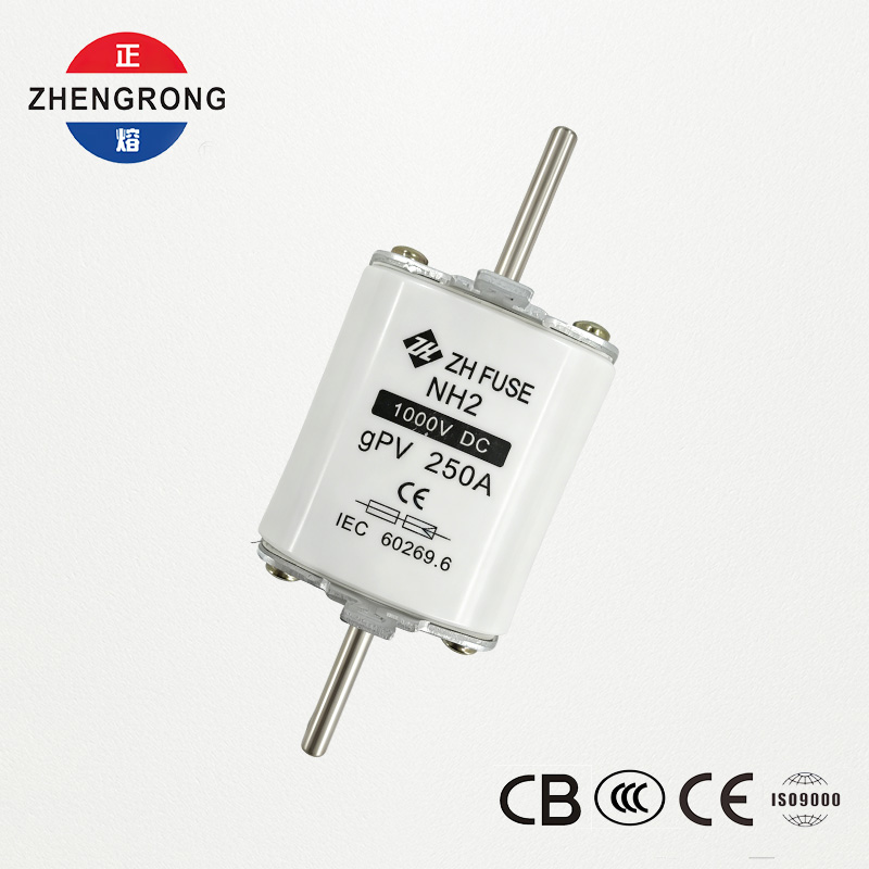 NH2 250A 1000V DC gPV fusible fotovoltaikoa lotura - IEC 60269.6 Ziurtagiria
