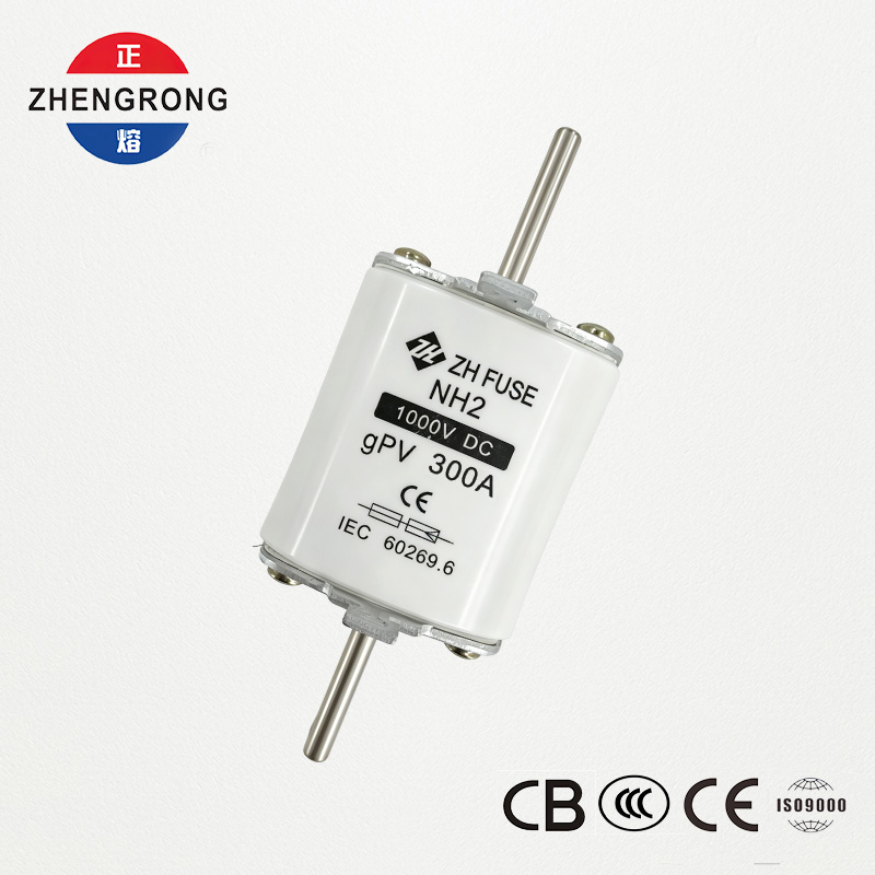NH2 300A 1000V DC gPV fotovoltaiko fusible lotura - IEC 60269.6 Ziurtagiria
