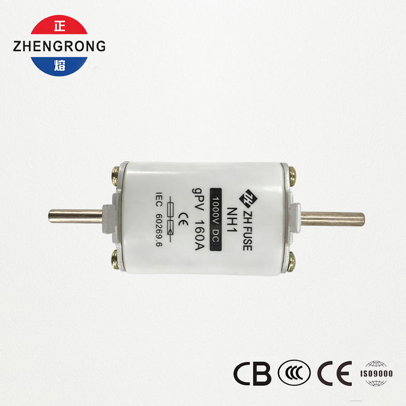 PV DC Fusible NH1 160A 1000V | CE eta IEC 60269.6 Eguzki-maizetarako onartua
