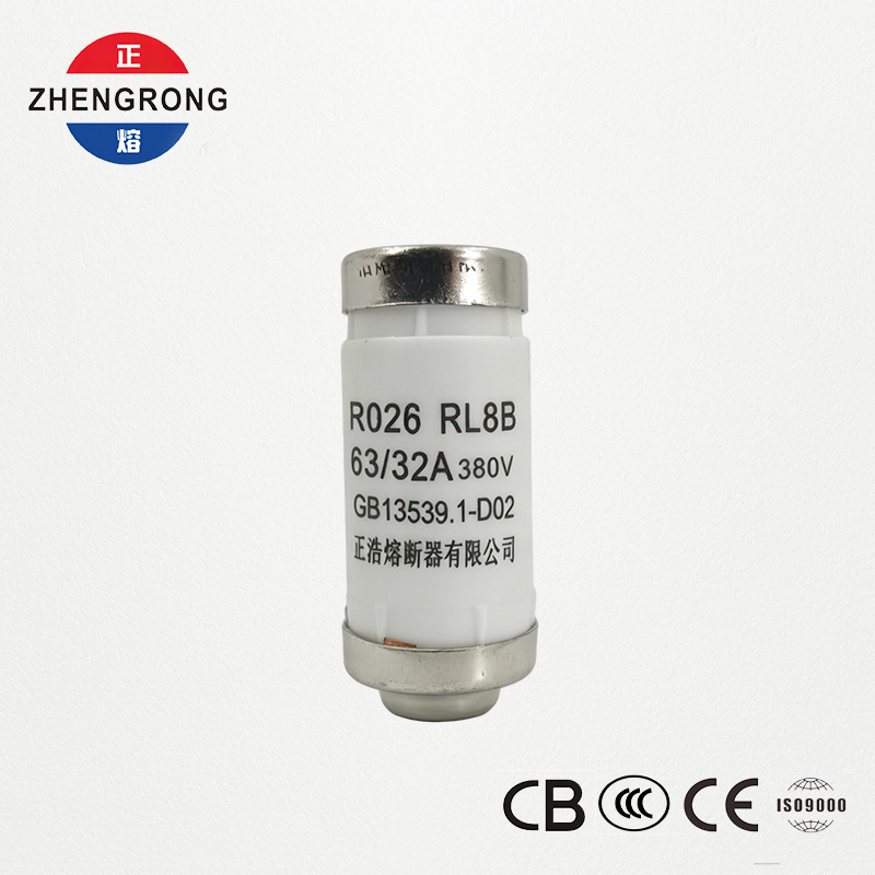 RL8B R026 380V-ko fusiblea | 32A/63A D02 Araua