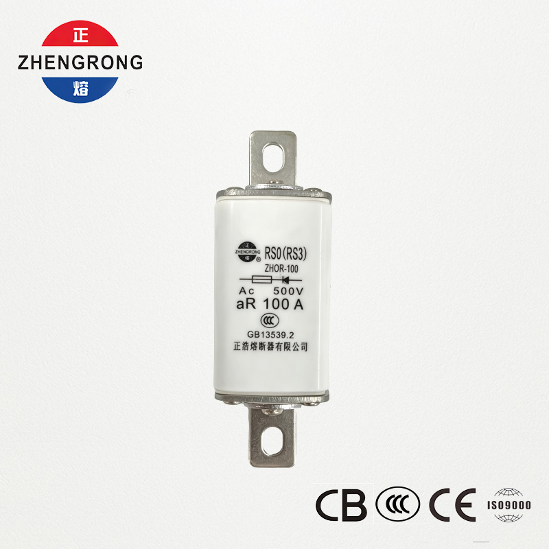 RS0 RS3 100A 500V aR Eragintza azkarreko fusiblea