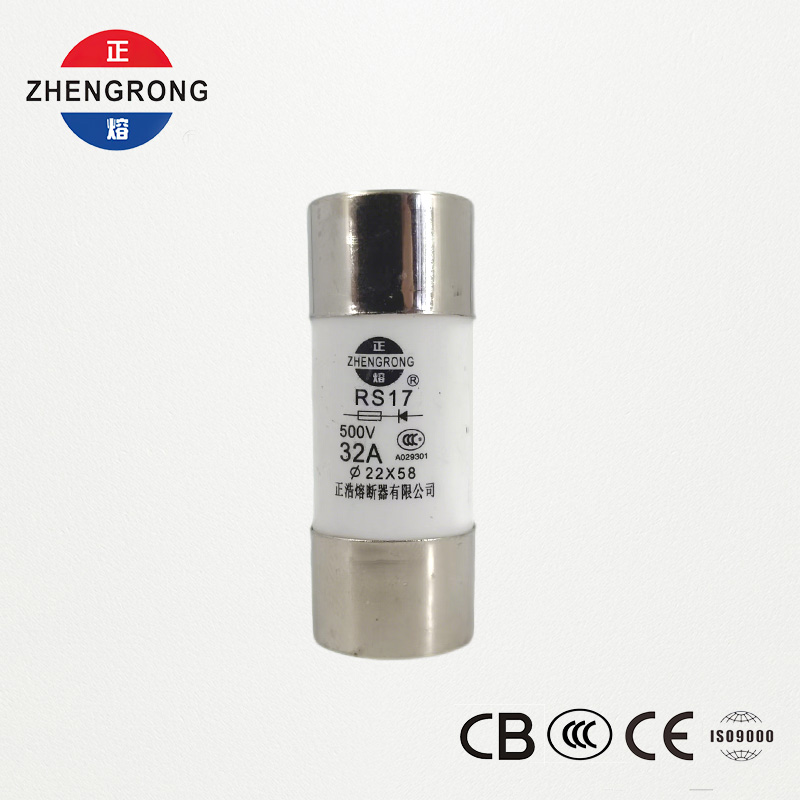 RS17 32A 500V Ekintza azkarreko fusible zilindrikoa | 22*58mm | CCC Ziurtagiria