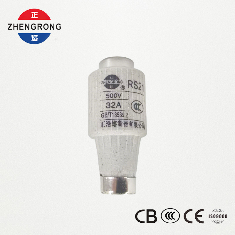 RS21 32A 500V Ekintza azkarreko torloju motako fusiblea