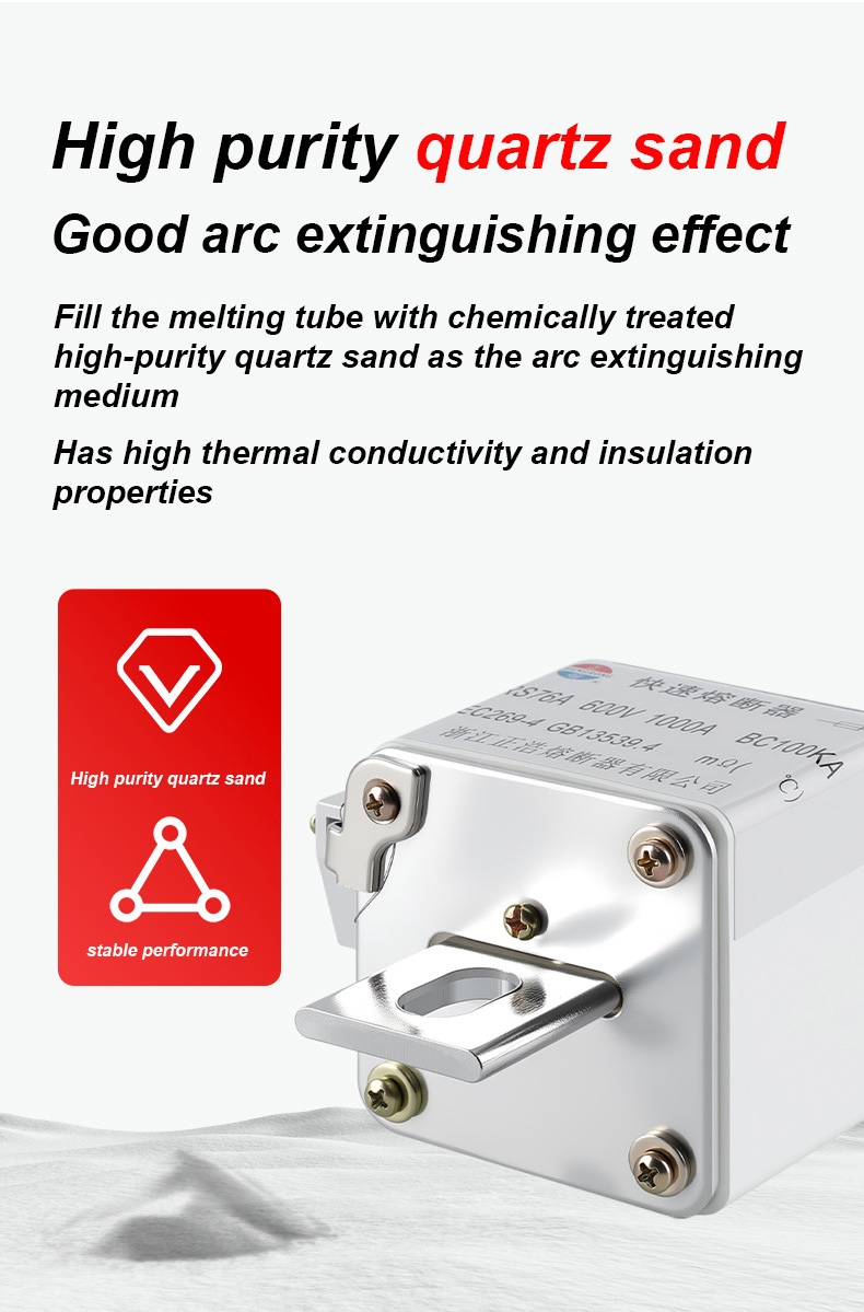 RS76A 600V 100A BC100KA Fusible Estekak