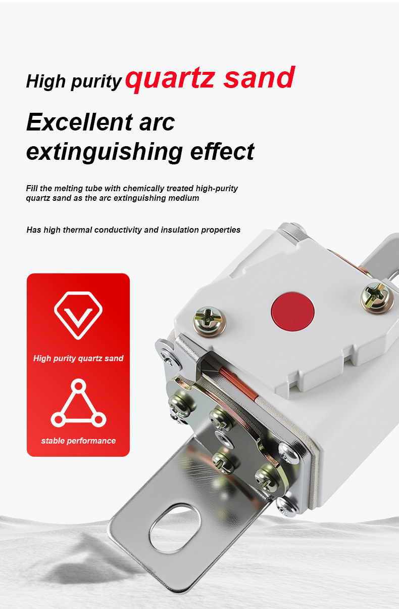 RSF-1K 500V-315A BC100KA fusible Estekak